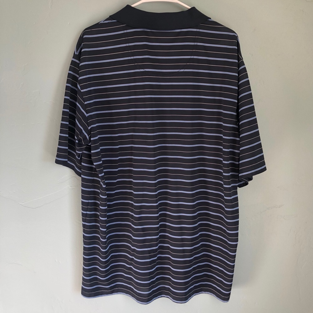Pebble Beach Performance Men’s Polo Navy 2XL - Picture 2 of 5